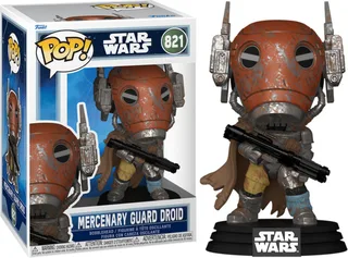 Star Wars The Mandalorian Funko Pop Vinyl: Mercenary Guard Droid van Funko – cover 1 van 2