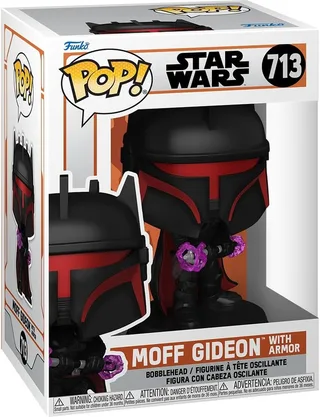Star Wars The Mandalorian Funko Pop Vinyl: Moff Gideon with Armor van Funko – cover 1 van 2