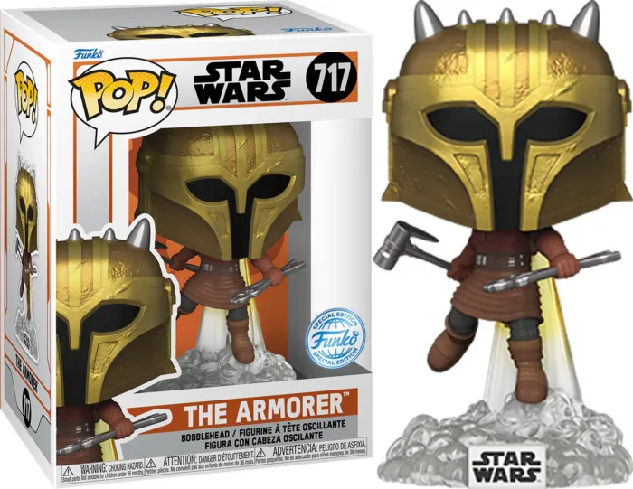 Star Wars The Mandalorian Funko Pop Vinyl: The Armorer (with Jetpack) van Funko – cover