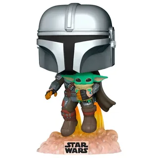 Star Wars the Mandalorian Funko Pop Vinyl: The Mandalorian with the Child de Funko – jaquette 2 sur 3