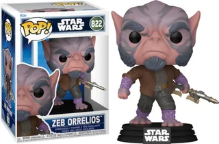Star Wars The Mandalorian Funko Pop Vinyl: Zeb Orrelios van Funko – cover 1 van 2