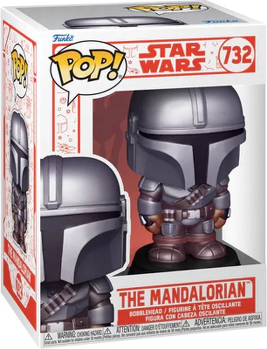 Star Wars The Mandalorian Holiday Funko Pop Vinyl: The Mandalorian van Funko – cover