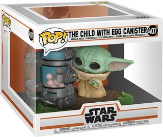 Star Wars the Mandalorian Pop Viny: The Child with Egg Cannister by Funko – cover 1 of 3