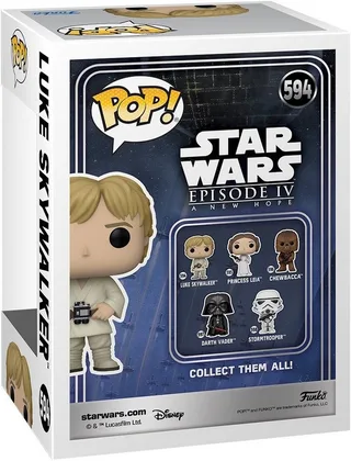 Star Wars: The New Classics Funko Pop Vinyl: Luke van Funko – cover 2 van 4