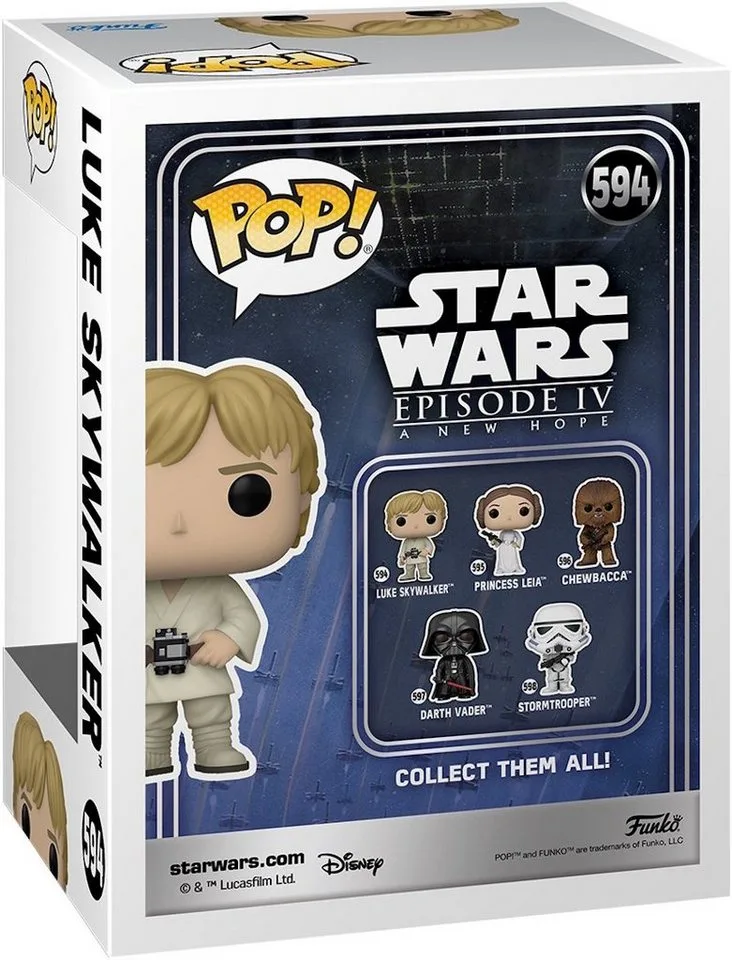Star Wars: The New Classics Funko Pop Vinyl: Luke van Funko – cover 2 van 4