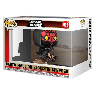 Star Wars The Phantom Menace 25th Anniversary Funko Pop Vinyl: Darth Maul on Bloodfin van Funko – cover 2 van 2