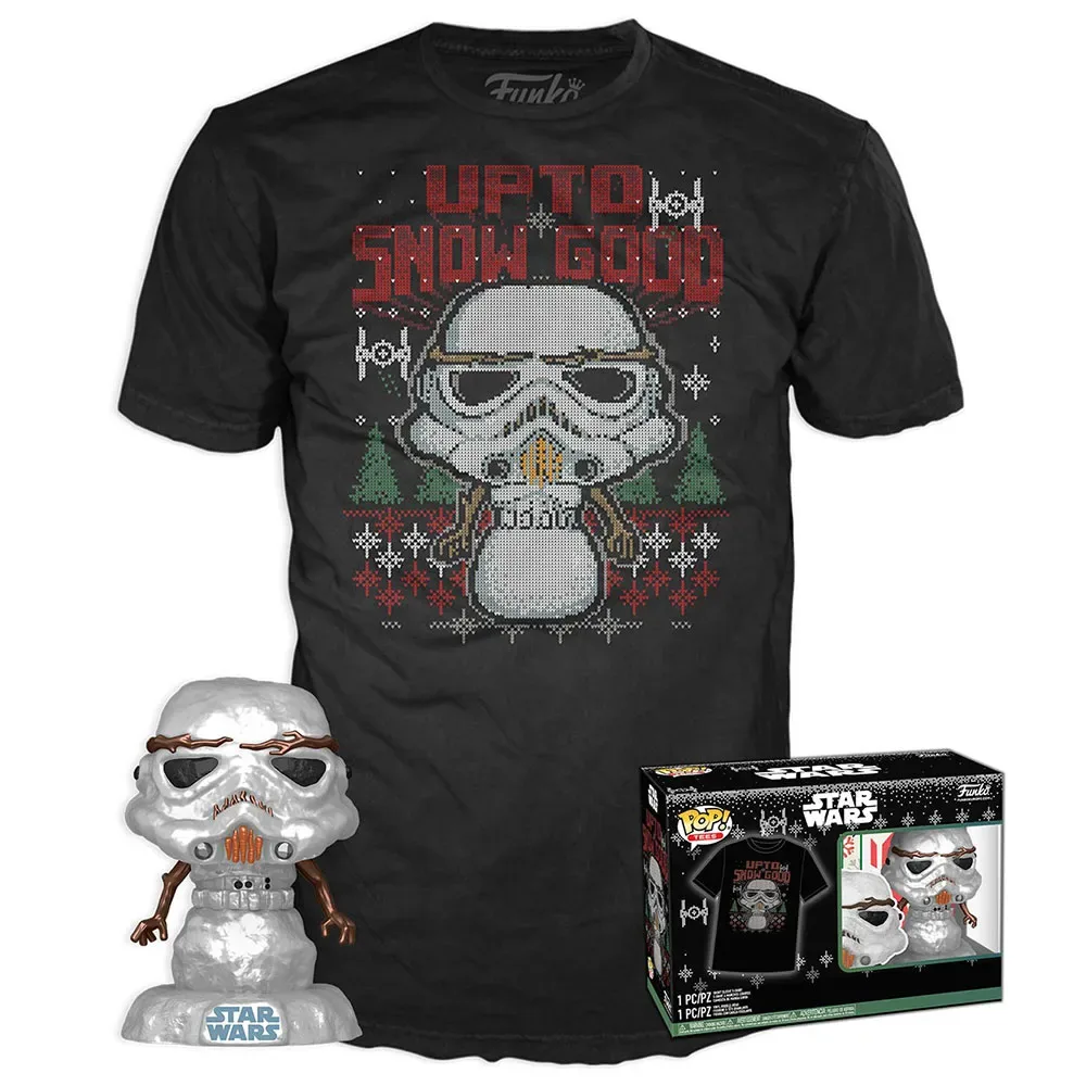 Stormtrooper Christmas T-shirt Met Korte Mouwen by Funko – cover
