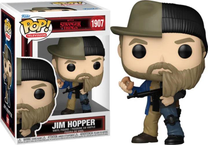 Stranger Things Funko Pop Vinyl: Jim Hopper (Split) by Funko – cover