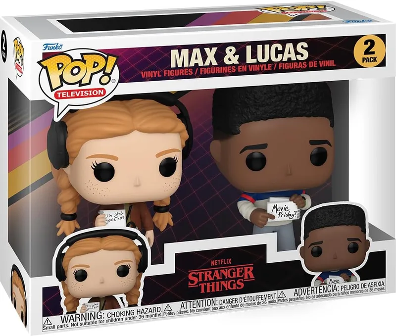 Stranger Things Funko Pop Vinyl: Max & Lucas 2-Pack by Funko – cover 1 of 2