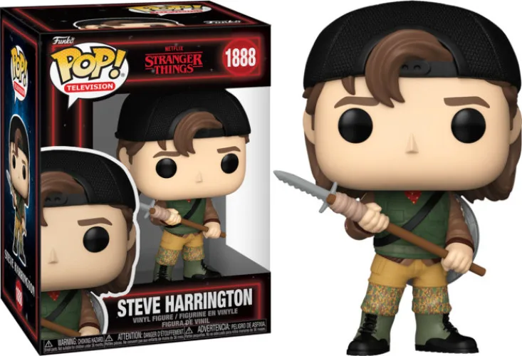 Stranger Things Funko Pop Vinyl: Steve Harrington (with Spear) van Funko – cover