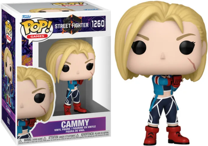 Street Fighter 6 Funko Pop Vinyl: Cammy (1260) van Funko – cover 1 van 2