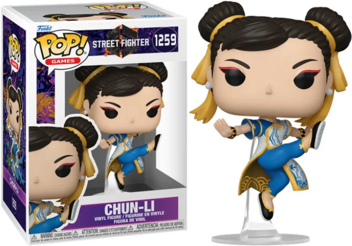 Street Fighter 6 Funko Pop Vinyl: Chun-Li (1259) by Funko – cover 1 of 2
