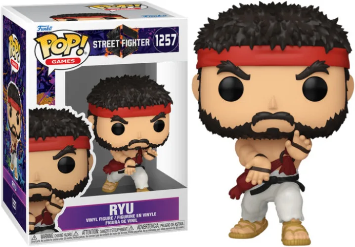 Street Fighter 6 Funko Pop Vinyl: Ryu (1257) van Funko – cover 1 van 2