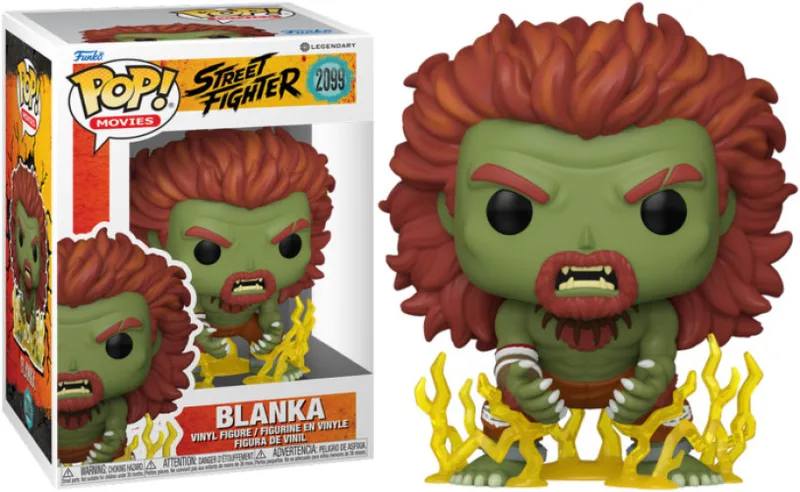 Street Fighter (Movie) Funko Pop Vinyl - Blanka (2099) van Funko – cover