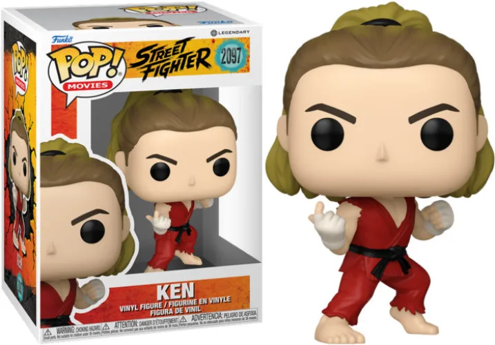 Street Fighter (Movie) Funko Pop Vinyl - Ken (2097) by Funko – cover