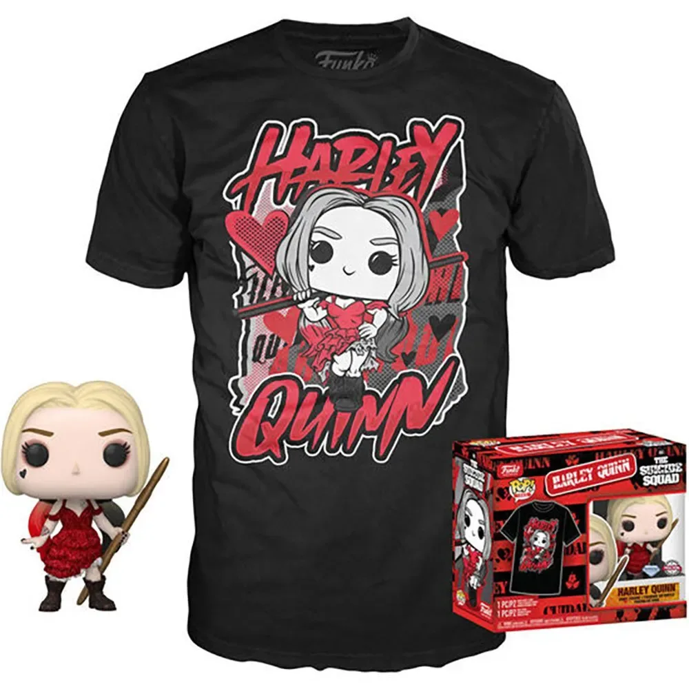 Suicide Squad Harley Quinn Dc Comics T-shirt Met Print En Korte Mouwen van Funko – cover