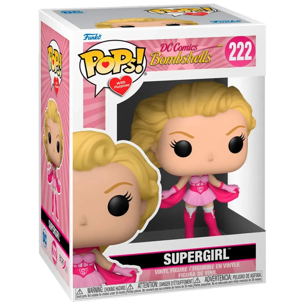 Supergirl Borstkankerbewustzijn Bombshell-figuur by Funko – cover