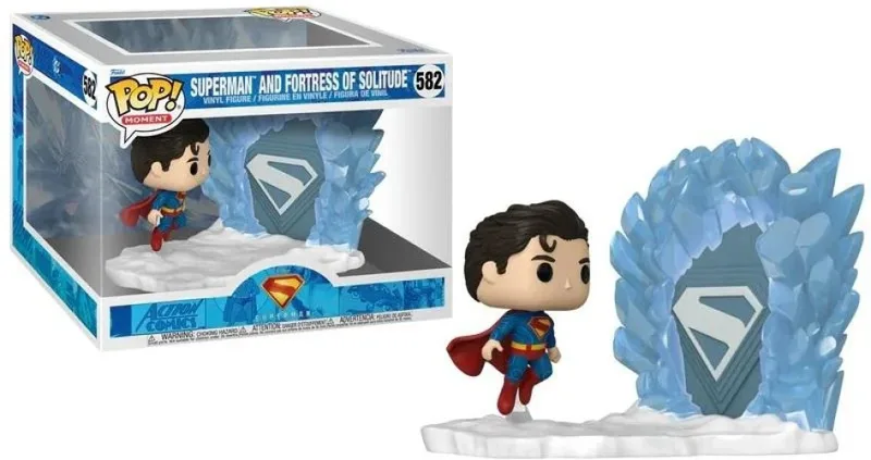 Superman Funko Pop! Moment Vinyl: Superman and Fortress of Solitude by Funko – cover 1 of 2