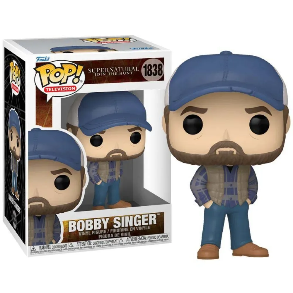 Supernatural Bobby-figuur by Funko – cover