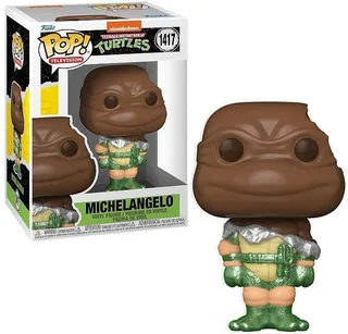 Teenage Mutant Ninja Turtles Funko Pop Vinyl: Chocolate Michelangelo van Funko – cover 1 van 2