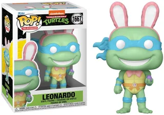 Teenage Mutant Ninja Turtles Funko Pop Vinyl: Easter Leonardo van Funko – cover 1 van 2