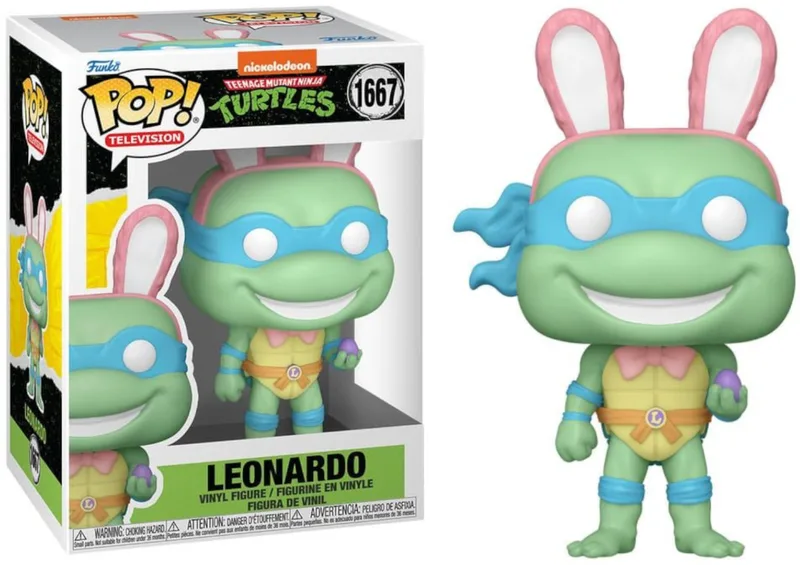 Teenage Mutant Ninja Turtles Funko Pop Vinyl: Easter Leonardo van Funko – cover 1 van 2