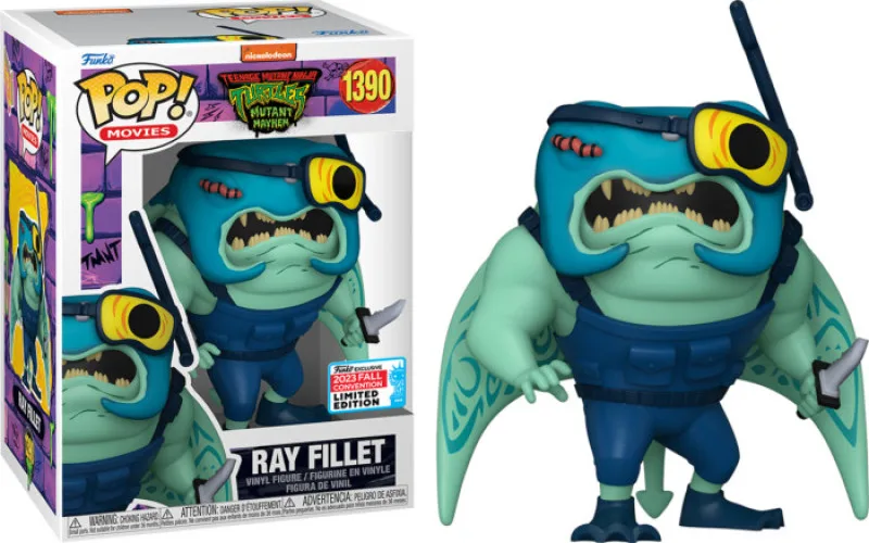 Teenage Mutant Ninja Turtles Mayhem Funko Pop Vinyl: Ray Fillet van Funko – cover