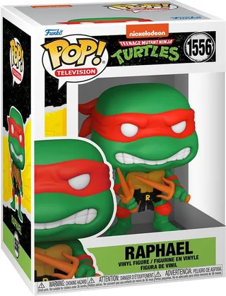 Teenage Mutant Ninja Turtles Season 4 Funko Pop Vinyl: Raphael van Funko – cover 1 van 2