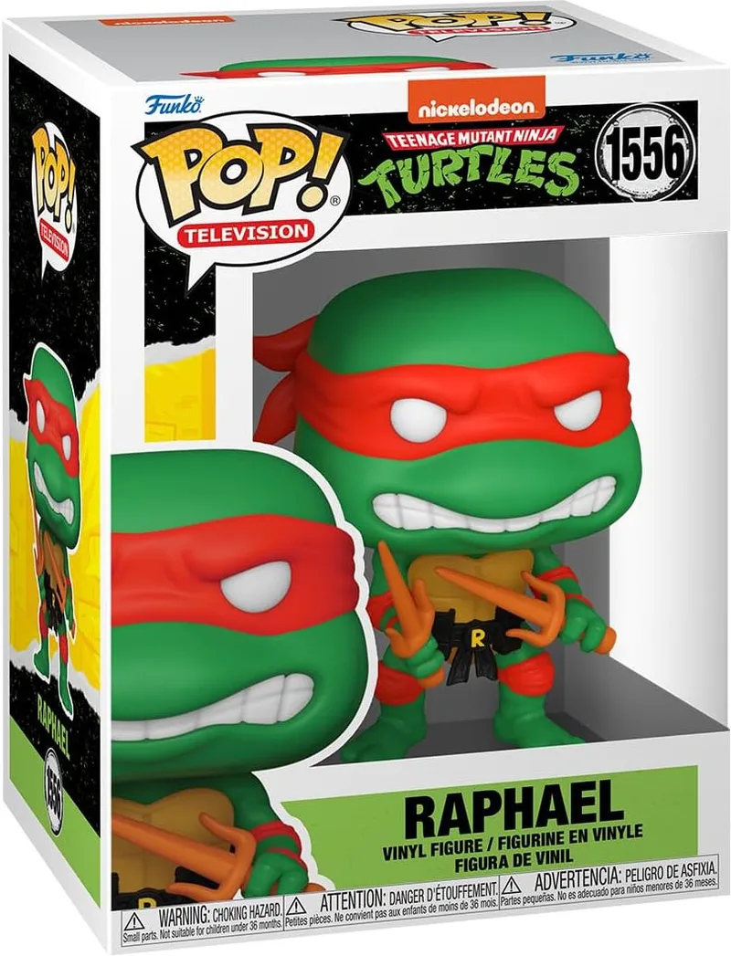Teenage Mutant Ninja Turtles Season 4 Funko Pop Vinyl: Raphael van Funko – cover 1 van 2