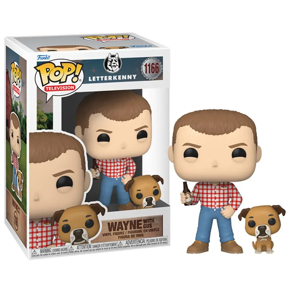 Télévision Letterkenny Wayne Avec Gus 1166 Figurine de Funko – jaquette