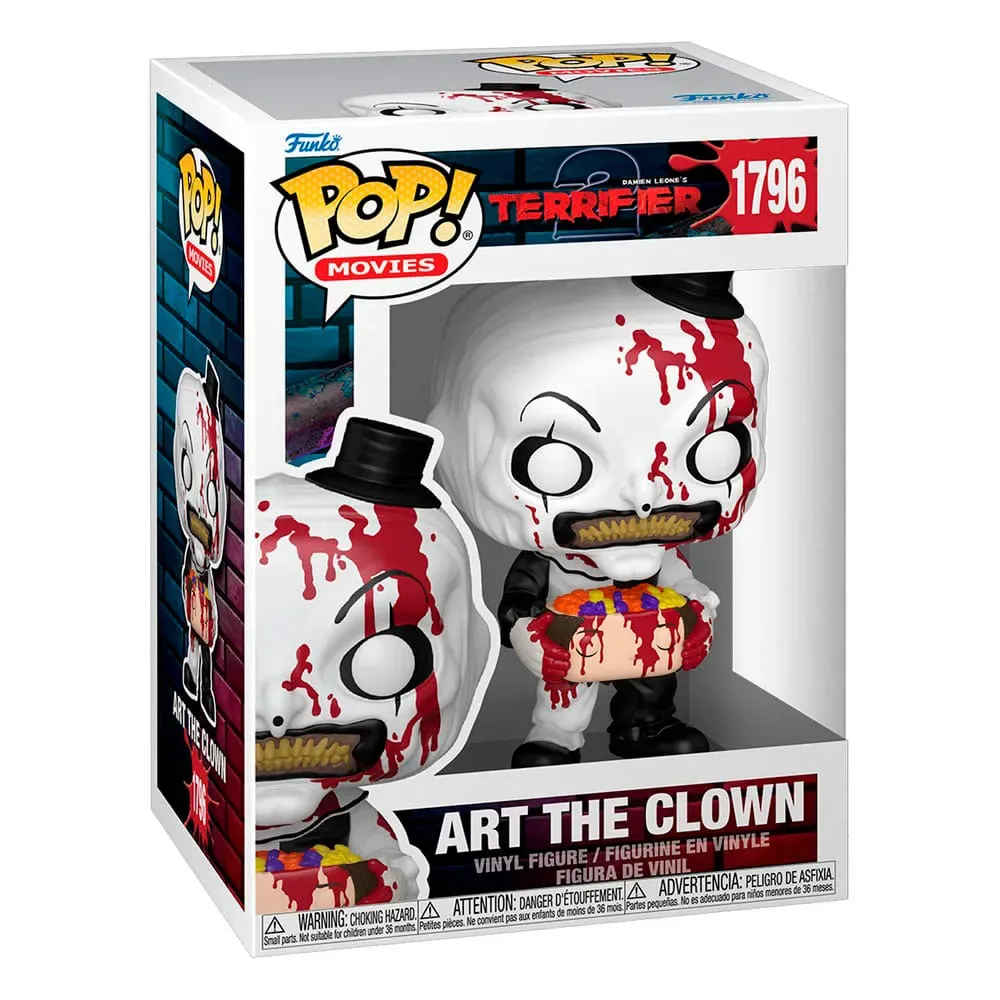 Figurine Art Le Clown De Terrifier 2 Avec Tête Remplie De Bonbons 9 Cm de Funko – jaquette