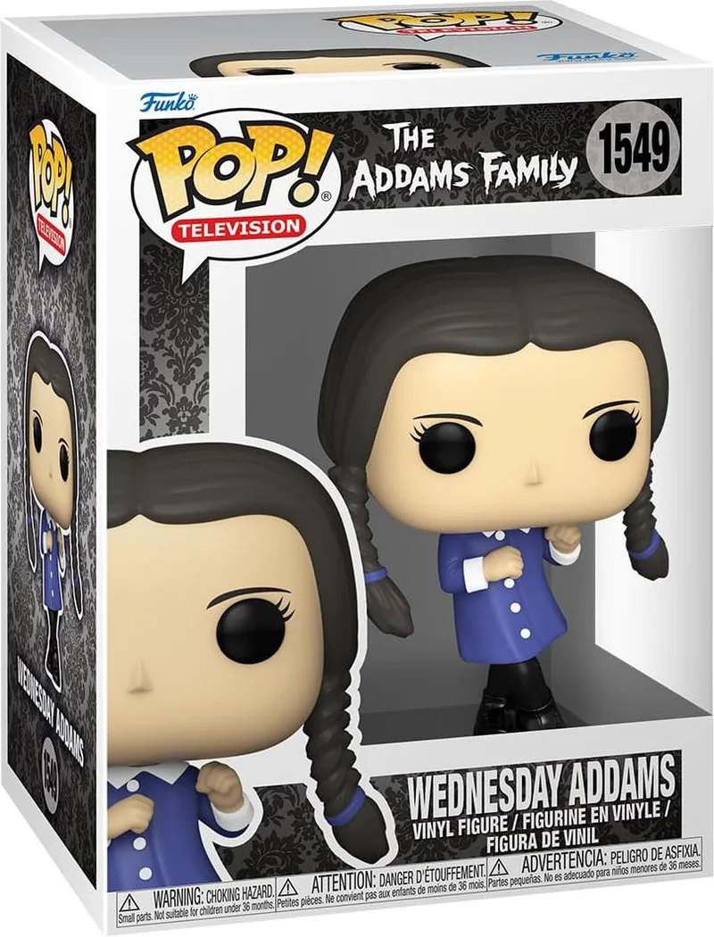 The Addams Family Classic Funko Pop Vinyl: Wednesday Addams by Funko – cover 1 of 2
