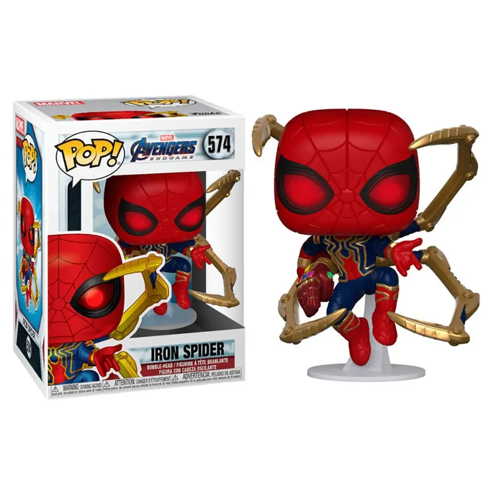 The Avengers Forundring Jern Endgame Spider-figur Med Nanohandske fra Funko – cover