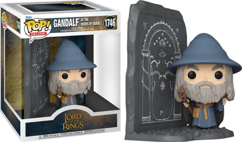 The Lord of the Rings Funko Pop Deluxe Vinyl: Gandalf at the Doors of Durin de Funko – jaquette 1 sur 2