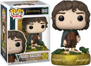 The Lord of the Rings Funko Pop Plus Vinyl: Frodo Baggins (Glow in the Dark) by Funko – cover 1 of 3