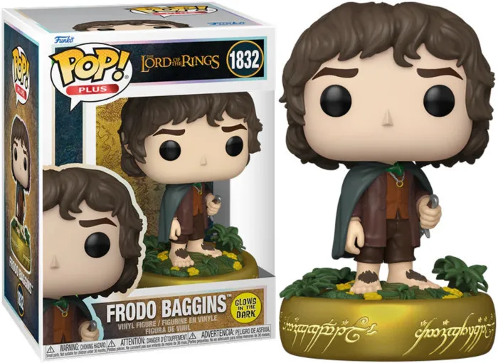 The Lord of the Rings Funko Pop Plus Vinyl: Frodo Baggins (Glow in the Dark) by Funko – cover 1 of 3