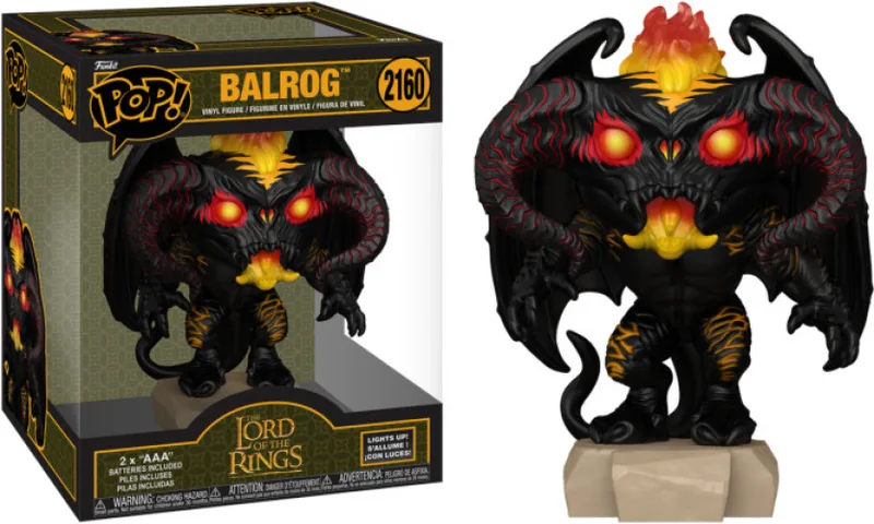 The Lord of The Rings Funko Pop Vinyl: Balrog (SFX) (2160) by Funko – cover
