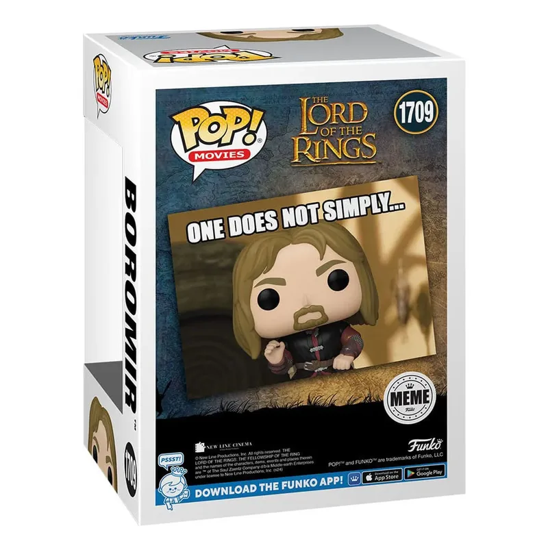 The Lord of the Rings Funko Pop Vinyl: Boromir (1709) by Funko – cover 2 of 3
