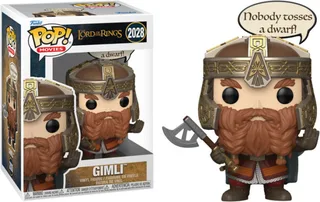 The Lord of the Rings Funko Pop Vinyl: Gimli (Nobody tosses a Dwarf!) van Funko – cover 1 van 2