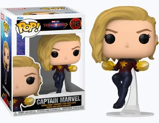 The Marvels Funko Pop Vinyl: Captain Marvel by Funko – cover 1 of 3