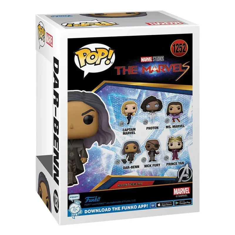 The Marvels Funko Pop Vinyl: Dar-Benn van Funko – cover 2 van 3