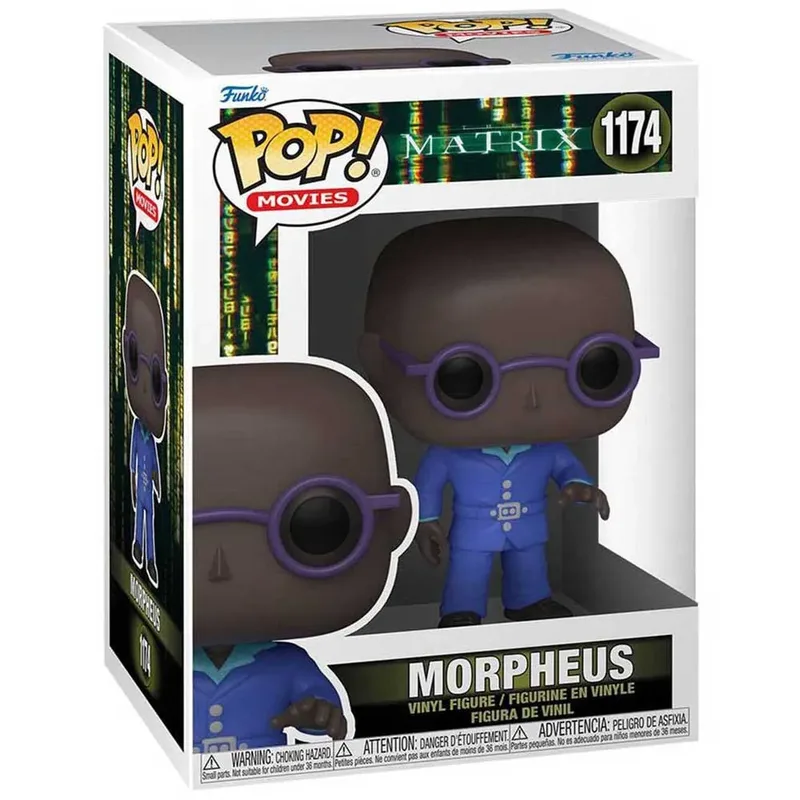 The Matrix Funko Pop Vinyl: Morpheus (1174) by Funko – cover 2 of 3
