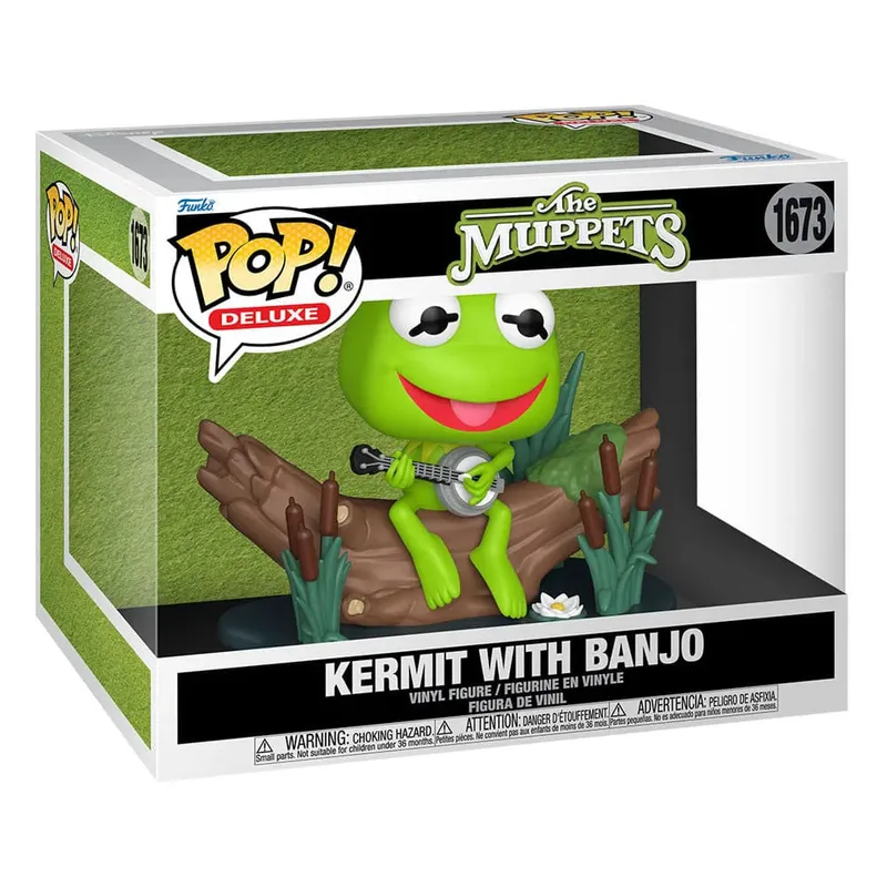 The Muppets Deluxe Funko Pop Vinyl: Kermit with Banjo de Funko – jaquette 2 sur 2