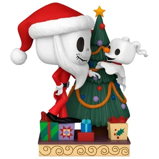 The Nightmare Before Christmas 30th Anniversary Funko Pop Deluxe Vinyl: Jack and Zero With Tree van Funko – cover 2 van 2