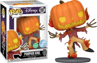 The Nightmare Before Christmas 30th Anniversary Funko Pop Vinyl: Pumpkin King (Scented) van Funko – cover 1 van 2