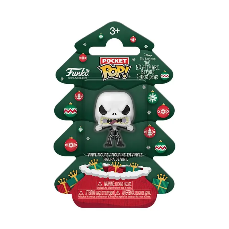 The Nightmare Before Christmas Funko Pocket Pop! Figure: Jack (Holiday Tree) by Funko – cover 2 of 2