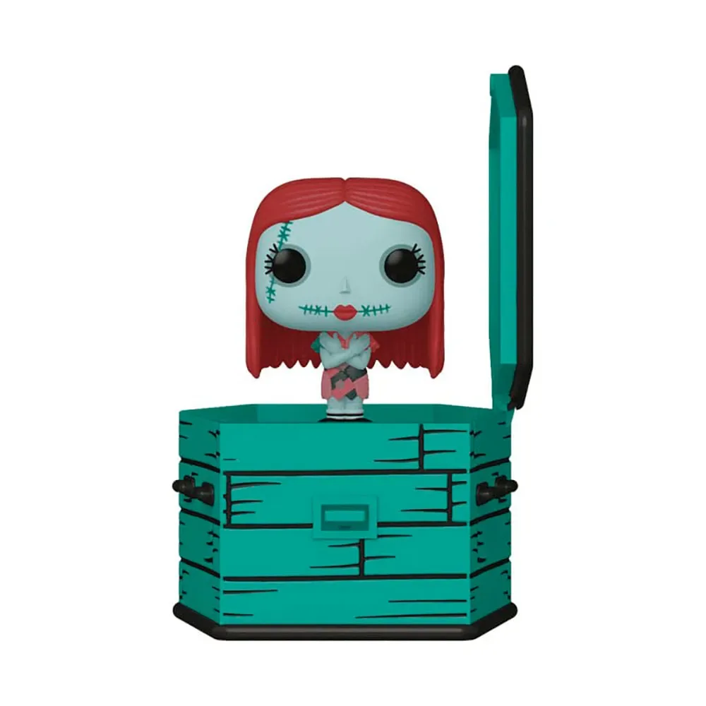 The Nightmare Before Christmas Sally Sewing Coffin 6 Cm Figuur de Funko – jaquette