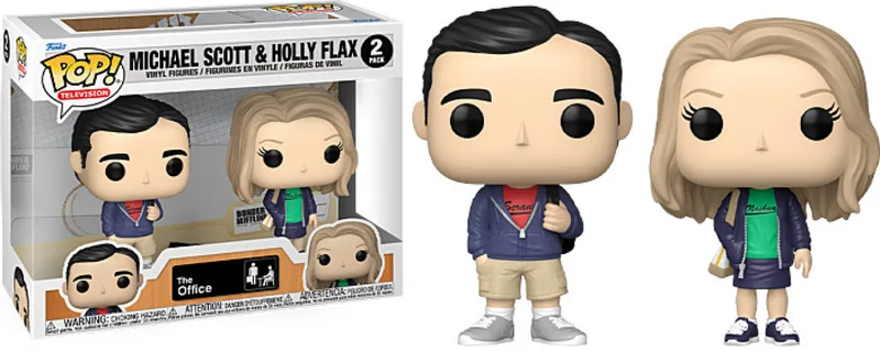 The Office Funko Pop Vinyl: Michael Scott & Holly Flax 2-Pack by Funko – cover 1 of 2