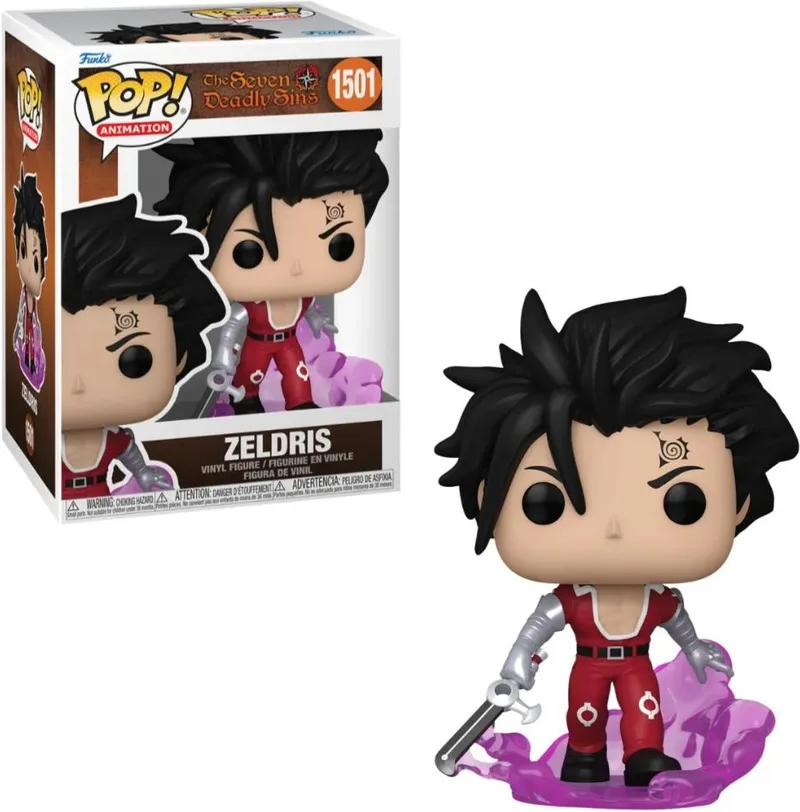The Seven Deadly Sins Funko Pop Vinyl: Zeldris fra Funko – cover