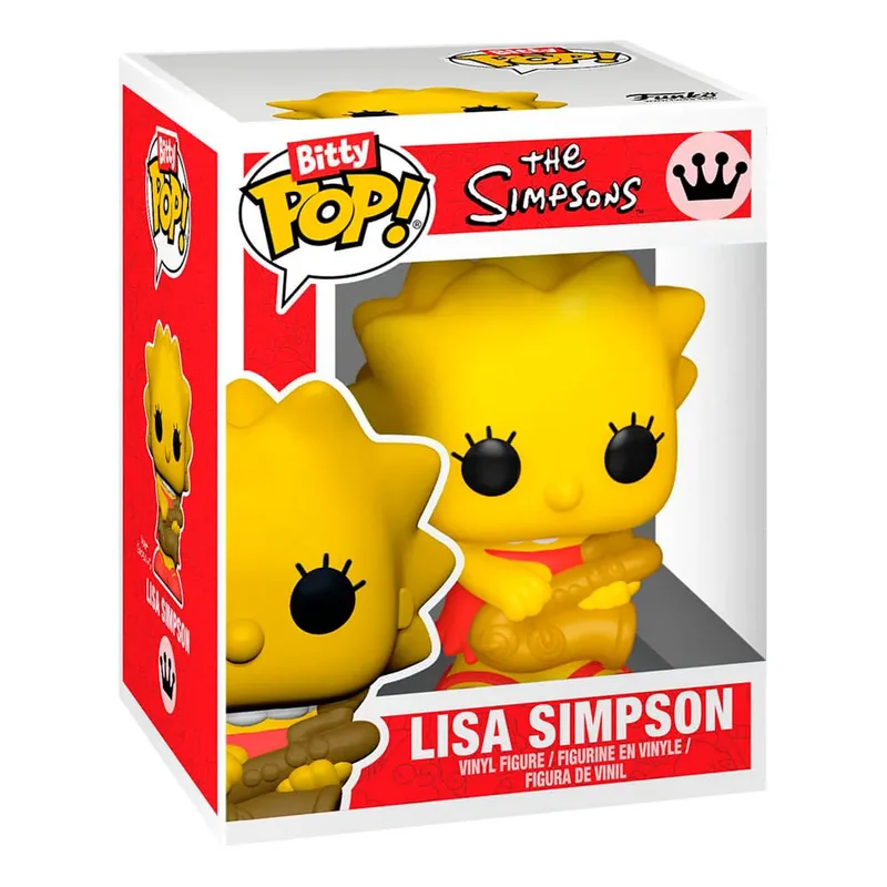 The Simpsons Funko Bitty Pop! 4-Pack: Scratchy / Grampa Simpson / Lisa Simpson / Chase Figuur by Funko – cover 5 of 5